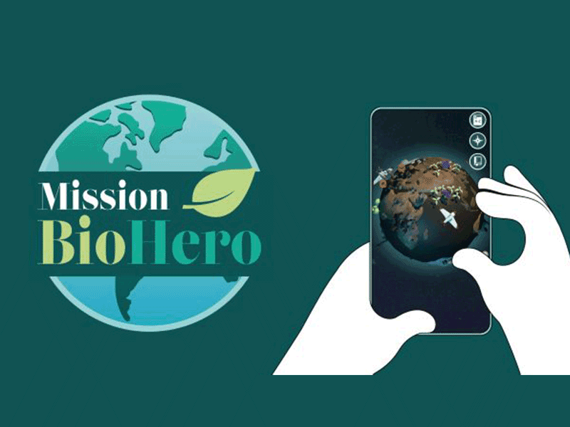 Handyspiel Mission BioHero: Auch für den Schulunterricht geeignet.  Bild: Foundazione iCons for Allthings.bioPRO
